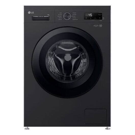 LG X10 Series Direct Drive F4X1009NNK WiFi-enabled 9 kg 1400 Spin Washing Machine - Onyx Black