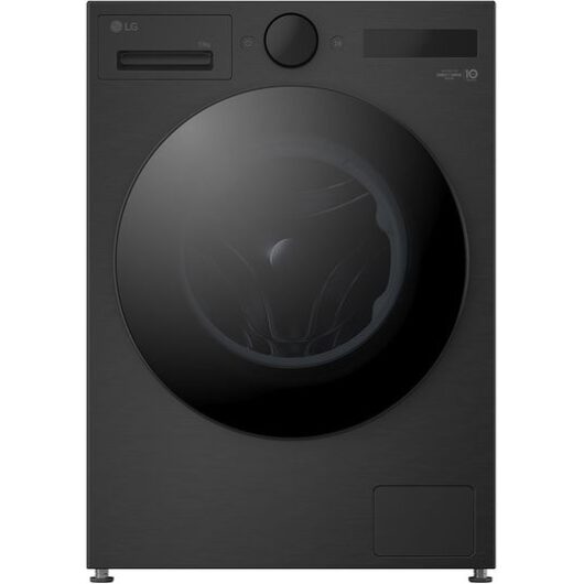 LG VX75 Series AI Direct Drive F4X7513TBB WiFi-enabled 13 kg 1400 Spin Washing Machine - Matte Black