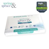 Spring & Spruce Simpliclean Laundry Detergent Sheets - Linen