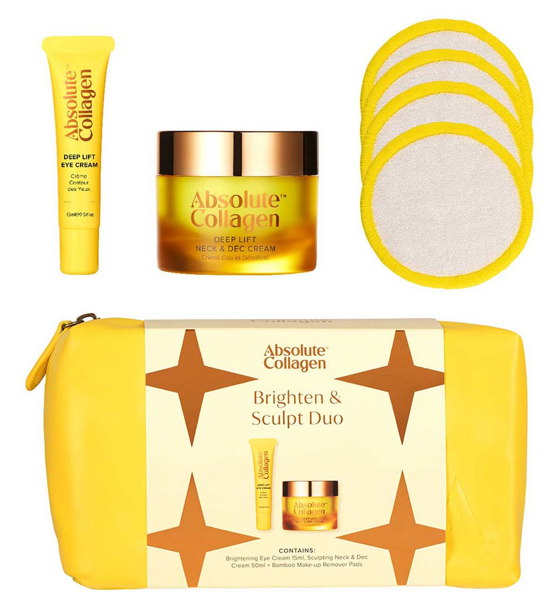 Absolute Collagen 2025 Brighten & Sculpt Duo Set 15Ml Eye 50Ml N&d