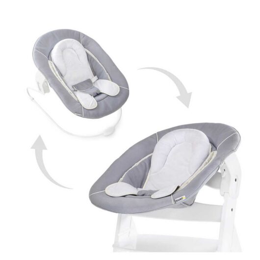 Hauck Alpha Bouncer 2 In 1 Stretch Grey