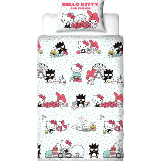 Hello Kitty Rare Single Duvet Bedding Set
