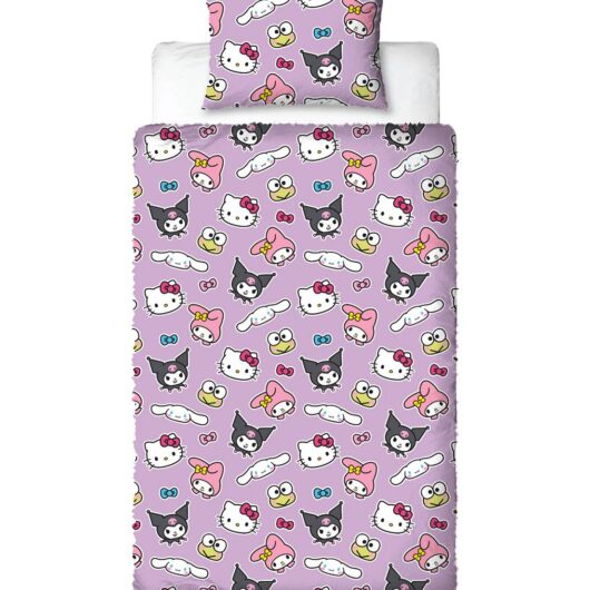 Hello Kitty Single Fleece Duvet