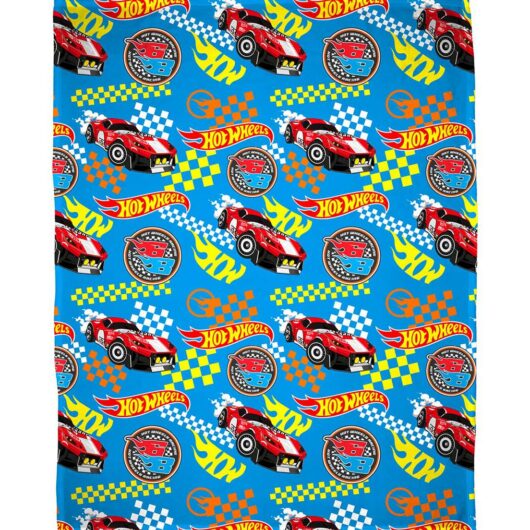 Hot Wheels Hotwheels Flame Fleece Blanket
