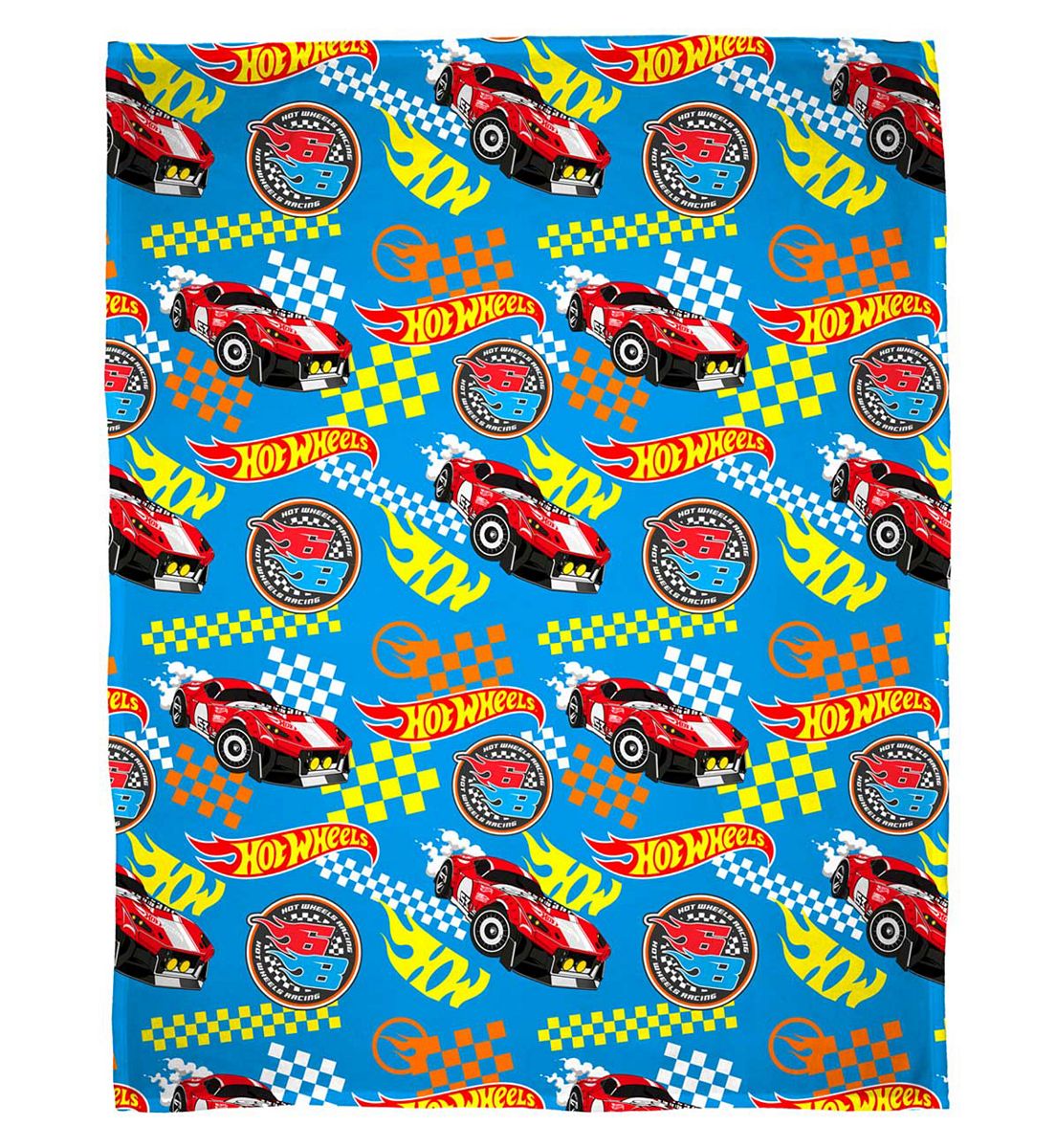 Hot Wheels Hotwheels Flame Fleece Blanket