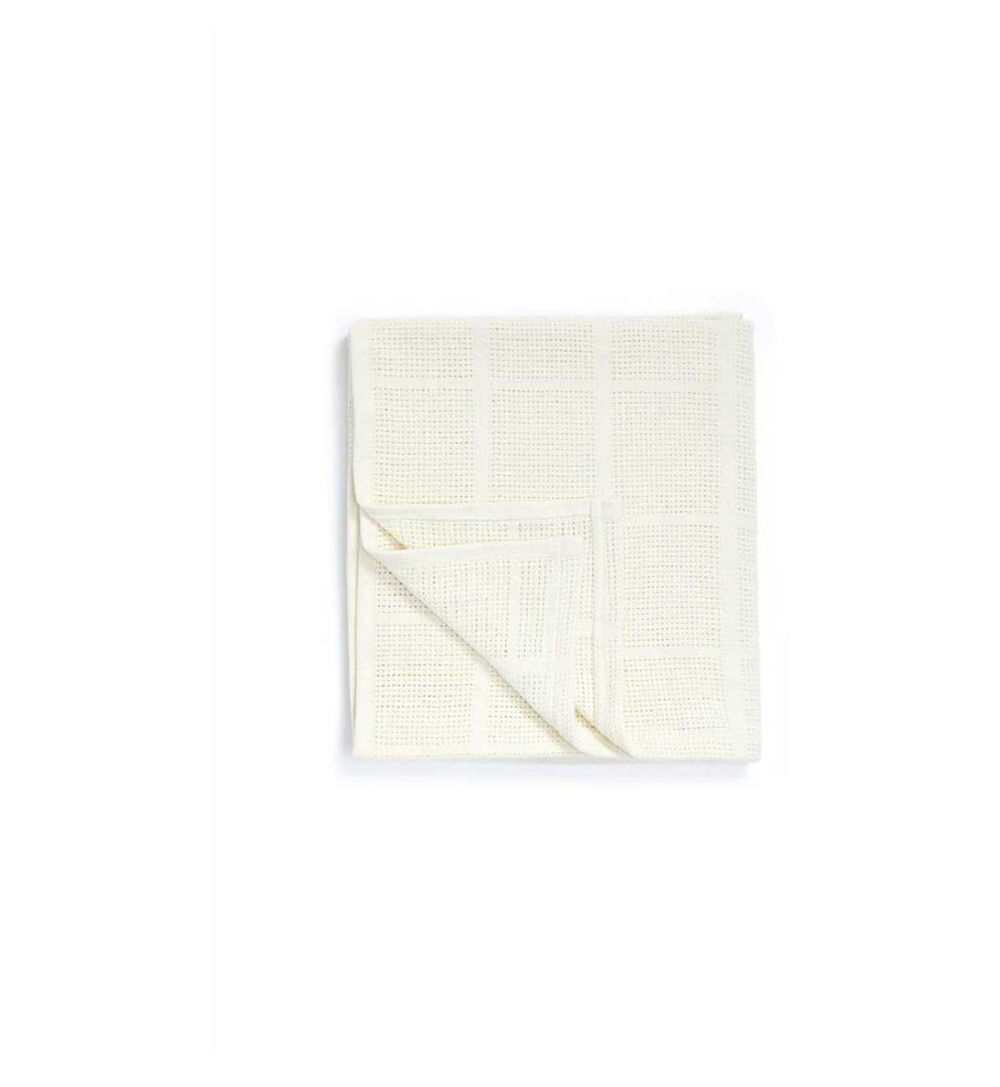 Mothercare Cot/cot Bed Cellular Cotton Blanket- Cream