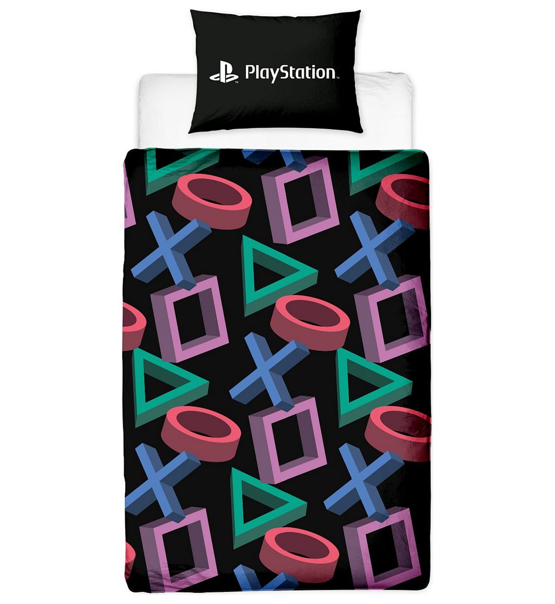 Playstation Abstract Single Rotary Duvet